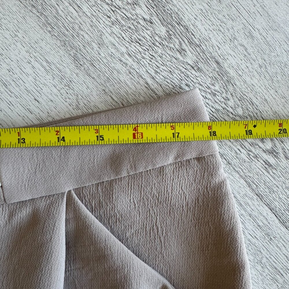 Aritzia | Wilfred Allant Pant in Taupe Grey - Size 12 - Picture 9 of 11